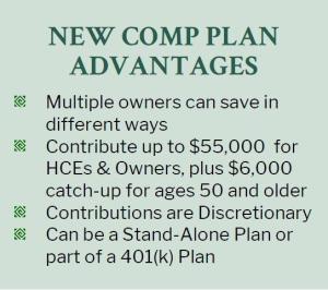 New Comp Plan Advantages